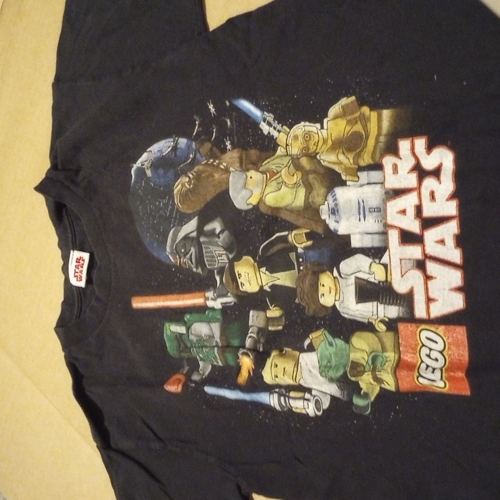 Star wars Lego large 1012 black T-shirt